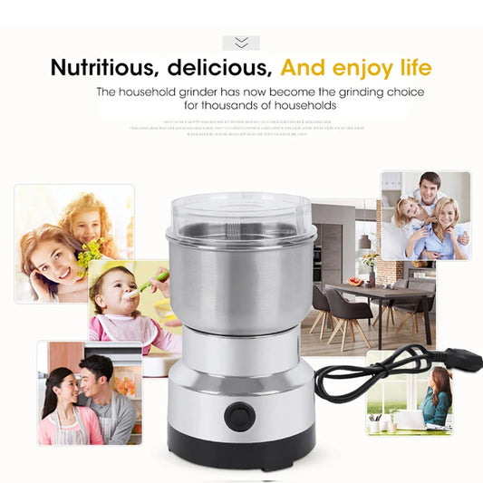 Multifunctional Grinder Smash Machine Coffee Beans Electric Grinder And Coffee Maker Household Electric Mixer Grinder