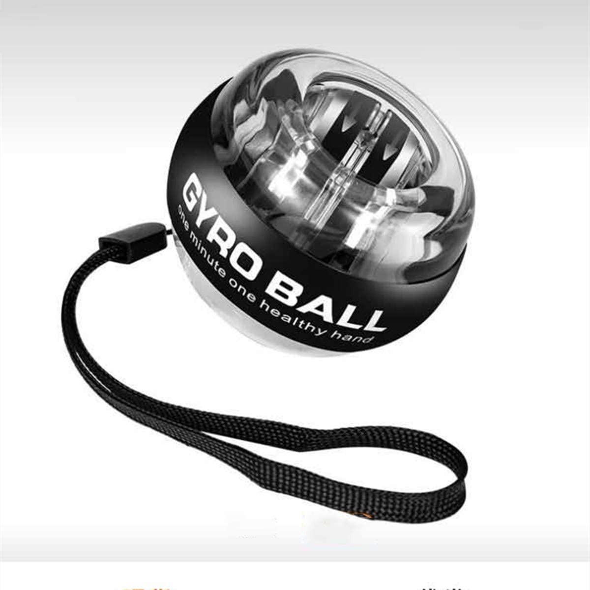 Wearslim Auto Start 2.0 Gyro Ball With Led Lights Wrist Exerciser Power Ball Forearm Strengthener For Stronger Wrist Bones And Muscle