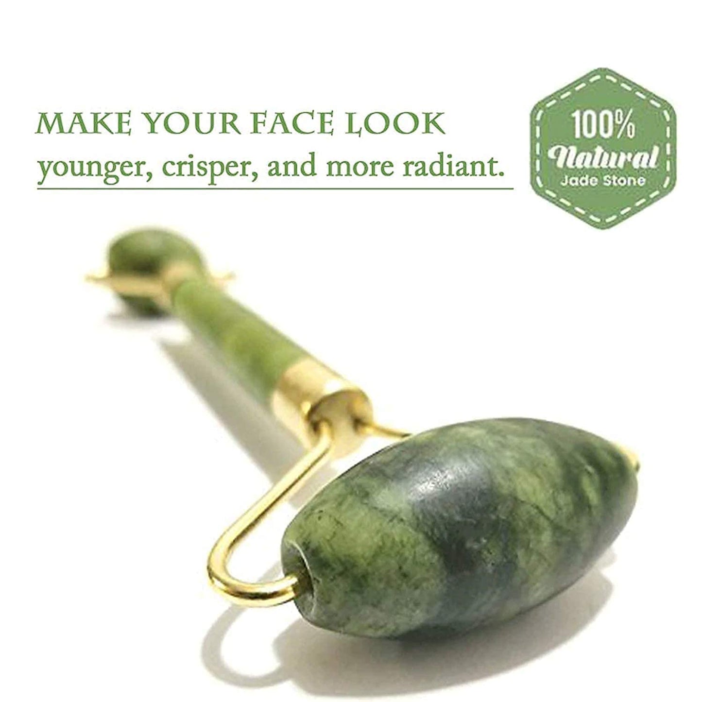 Facial Massager Jade Roller  Gua Sha Tool Natural Himalayan Stone For Face Neck Healing Skin Wrinkles  Serum Application